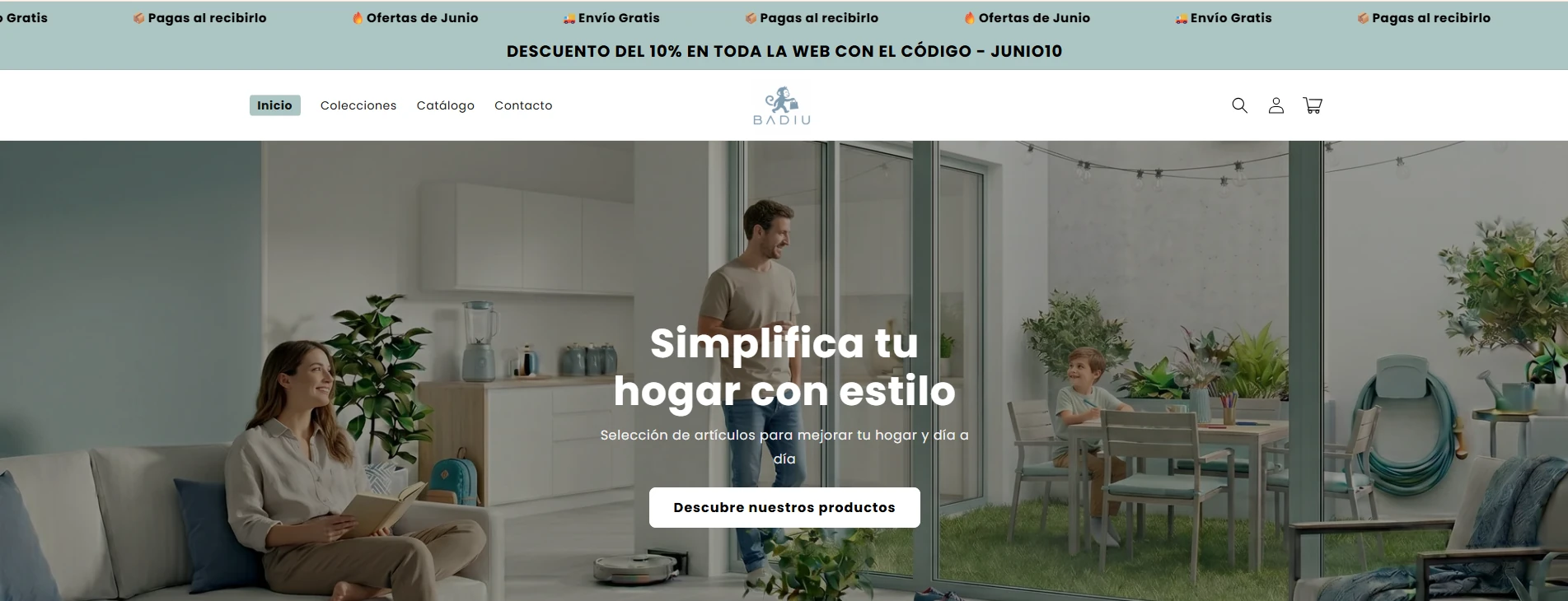 Online-Shop · Badiu.es