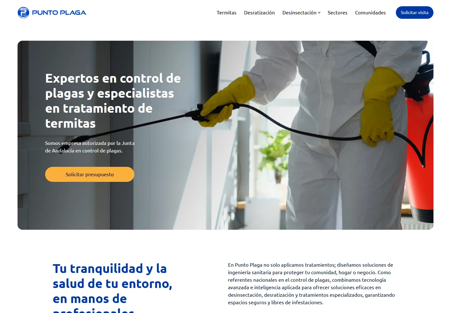Punto Plaga Website